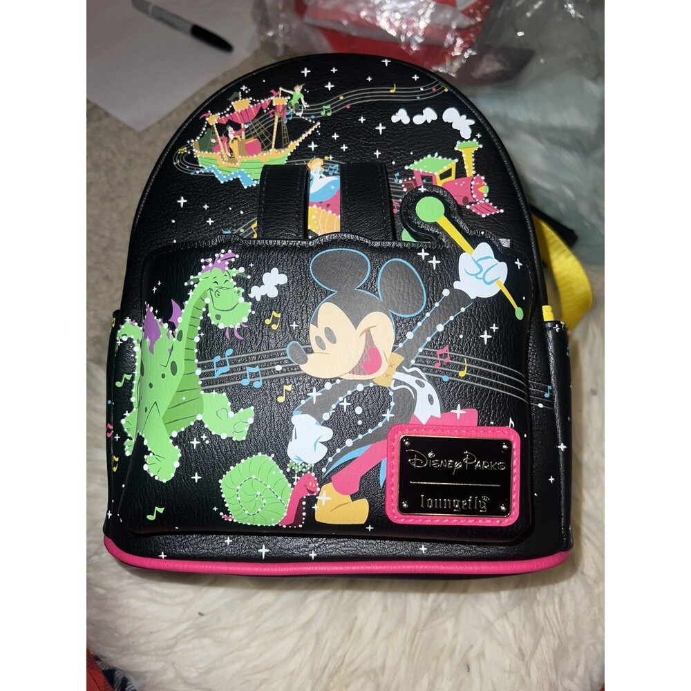 Disney's Main Street Electrical Parade 50th Mini Backpack Bag, NWT Wdw Land